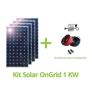 kit-solar-on-grid-1kw