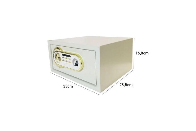 Caja Fuerte De Seguridad Grande Digital Con Huella Con Llave Helles Haus