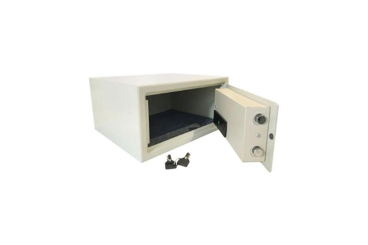Caja Fuerte De Seguridad Grande Digital Con Huella Con Llave Helles Haus