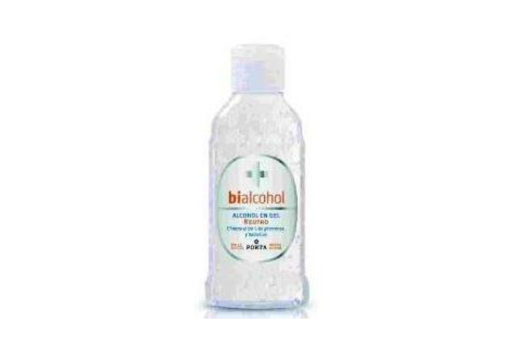 Pack 48 u. Bialcohol en Gel Neutro 60 gr